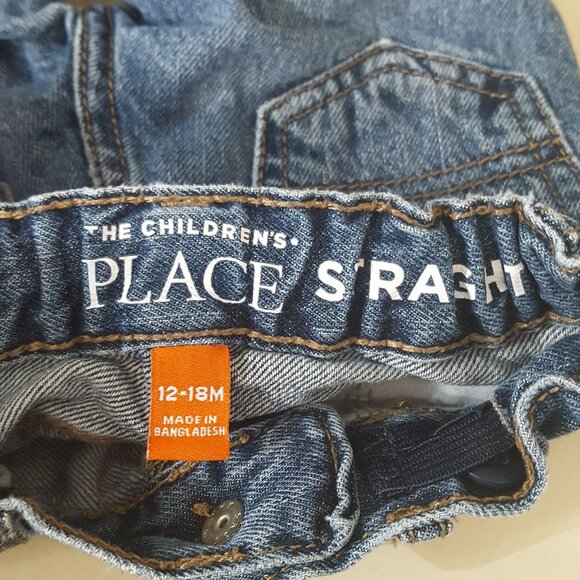 Baby Toddler Jeans Pants 12-18 Mos Lot of 3 Little Legends Childrens Place - Picture 4 of 8